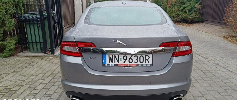 Jaguar XF cena 49900 przebieg: 248000, rok produkcji 2011 z Siewierz małe 497